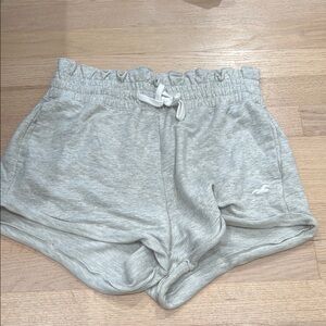 Hollister Gray High Waist Women Shorts